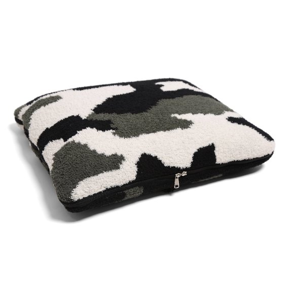 P/S 2 in 1 Blanket/Pillow! Camouflage Pattern Luxury Soft Throw Blanket & Pillow - Picture 10 of 13